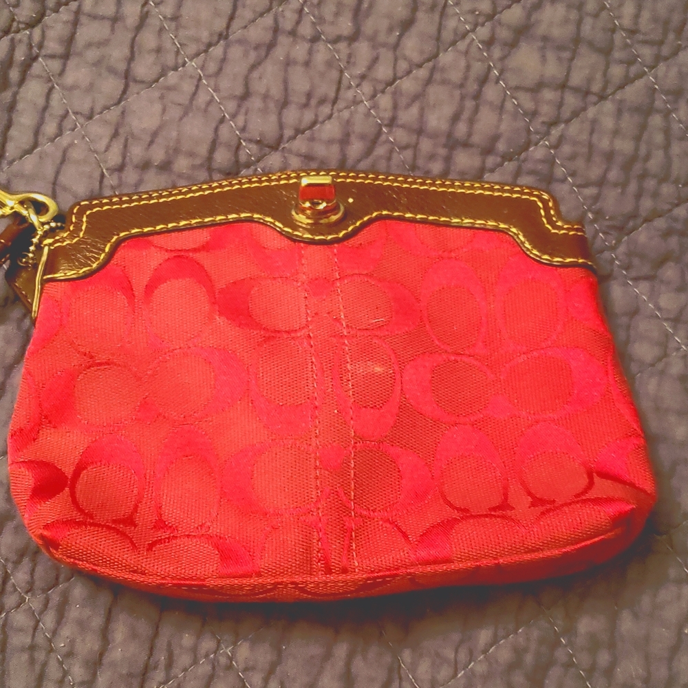 Coach wristlet